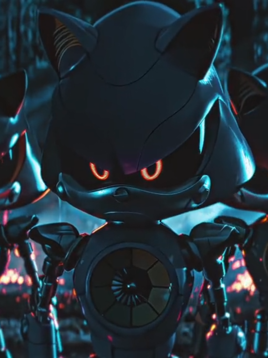 Metal Sonic☠️ #sonicthehedgehog #shadowthehedgehog #metalsonic #sonic3movie #supersonic #supershadow #cartoon #movie #chizu_sqd #ninpo_squad #fyp 