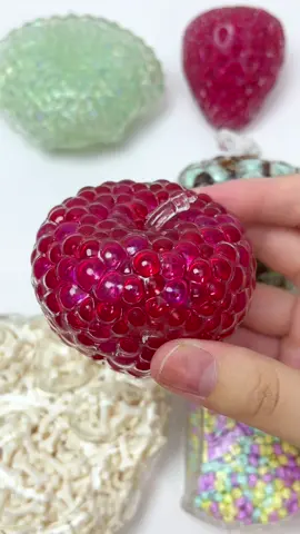 Different shapes handmade balls🐾🍎🍓#asmr #immersive #obsessive #satisfy #decompression #stressball #handmadeball 