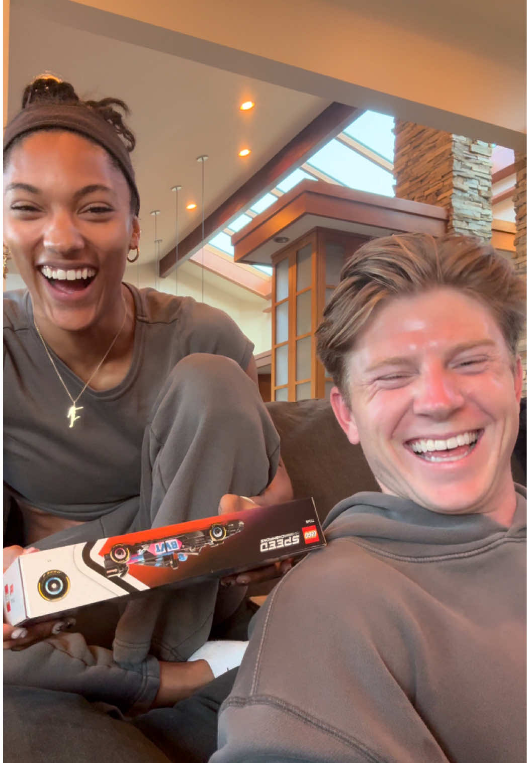 Dream come true today, getting a chance to build the new @LEGO F1 Speed Champions sets. I always felt like an F1 driver anyways  #BuildTheThrill #ad #LEGOPartner