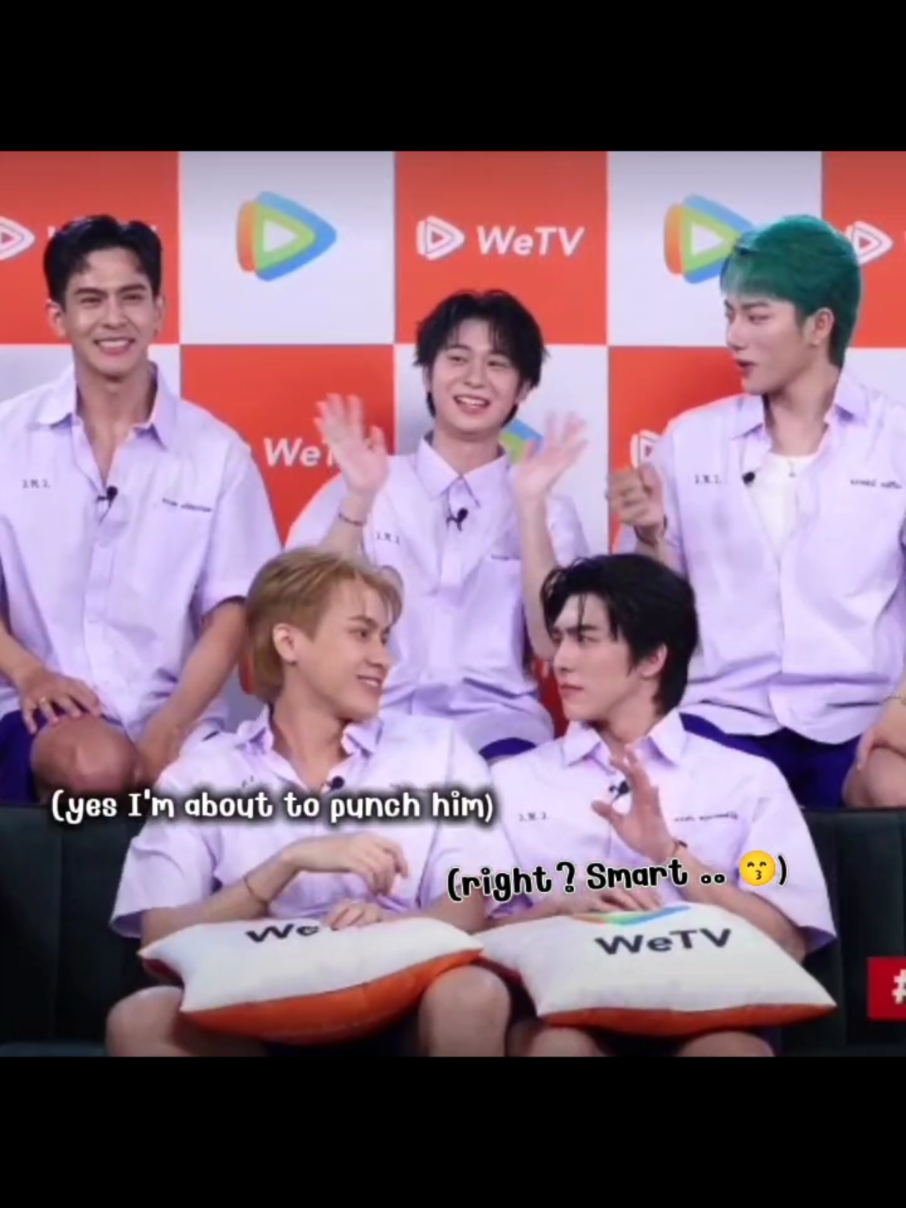 two baddies 🤣🤣  that's why I love them so much  #SmartBoom #smartcsnp #BXXRVW #toey_pongsakorn #Ppeanutp #eurowaratt #TopFormEP8 #TopFormTheSeries 