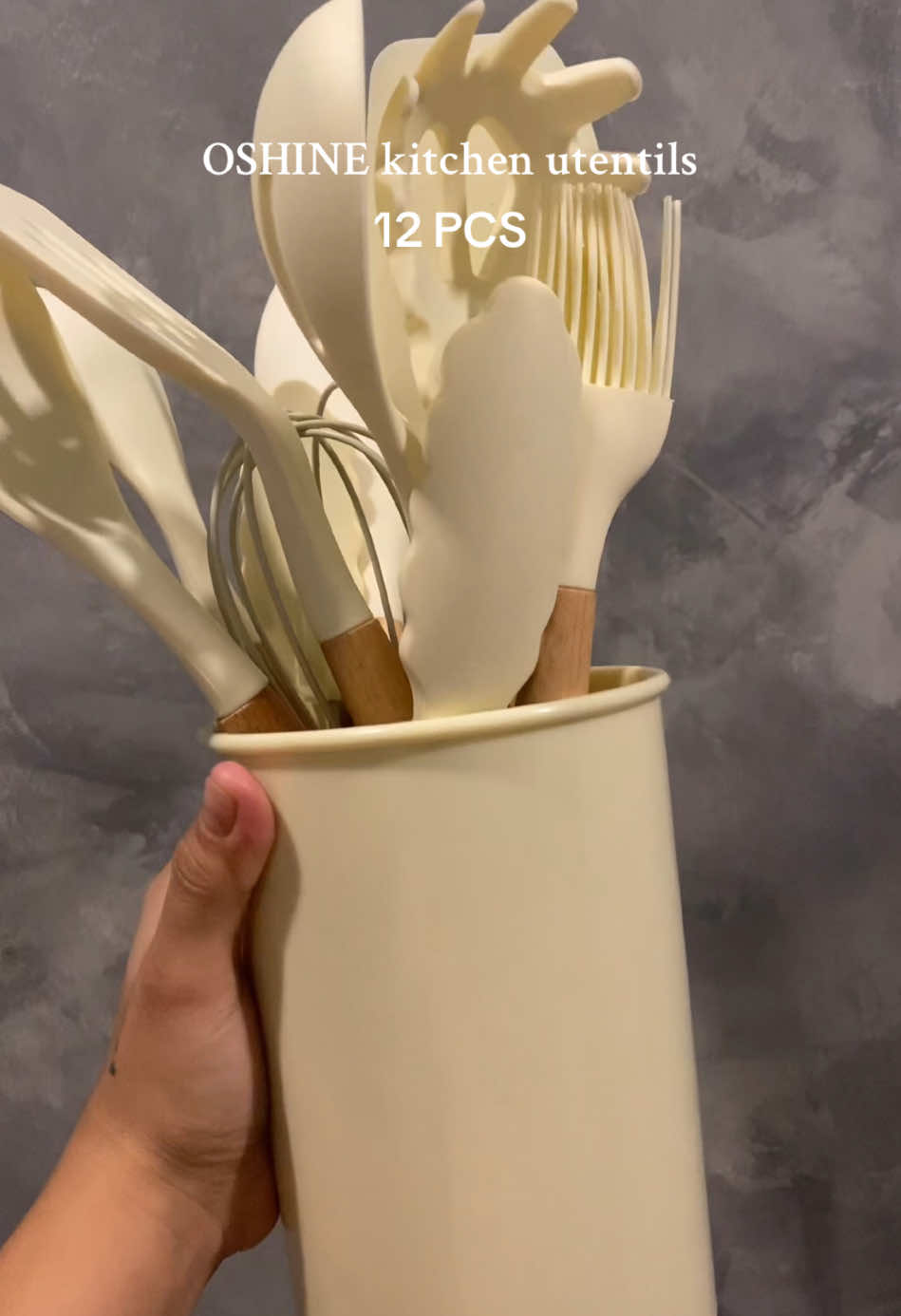 Upgrade your kitchen with the perfect blend of style and functionality! The OShine 12-piece non-stick silicone utensil set with elegant wooden handles is heat-resistant, food-safe, and built to last. Cook like a pro without scratching your cookware! #OShineKitchen #SiliconeUtensils #NonStickCookware #KitchenEssentials #CookingTools #FoodGradeSilicone #WoodenHandleUtensils #BakingAndCooking #HomeChefTools #KitchenUpgrade #StylishKitchen #KitchenSet #HeatResistantUtensils