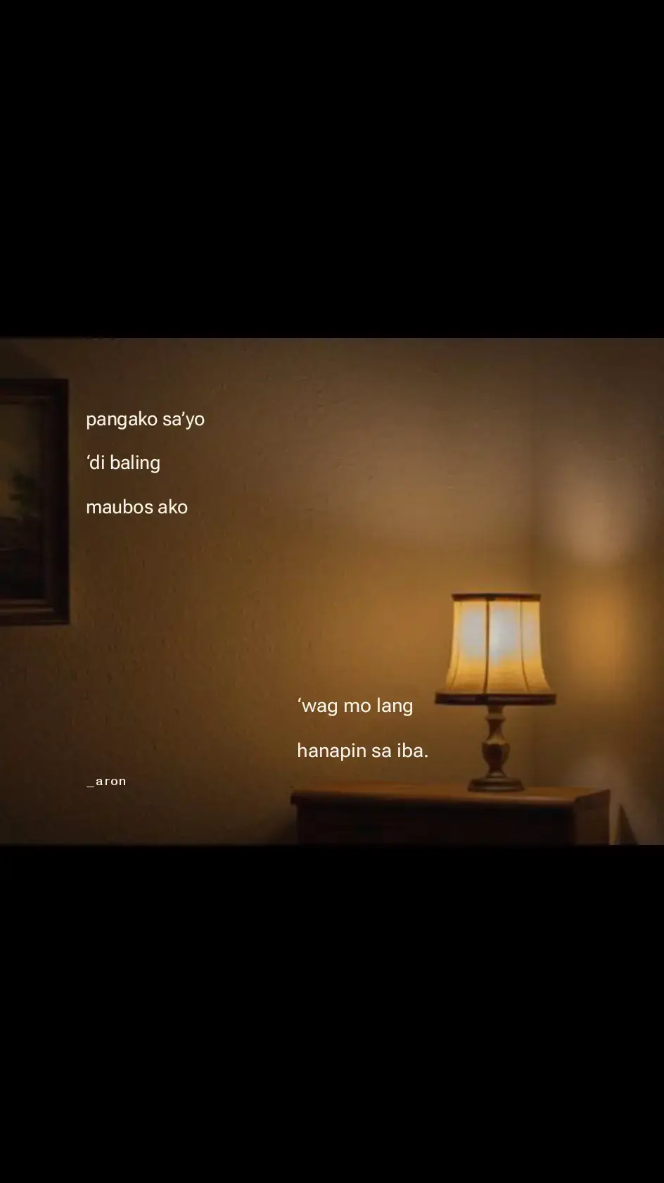 pangako sa’yo ‘di baling maubos ako ‘wag mo lang hanapin sa iba.  #fypppppppppppppp #Relationship #relateable #tiktok 