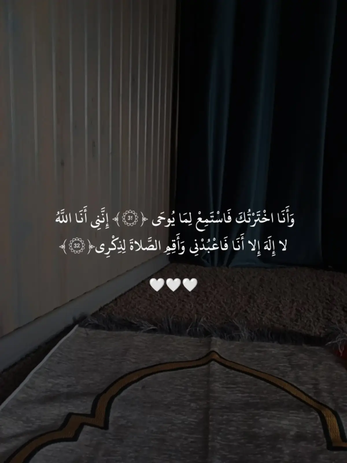 سورة طه 🖤 #قران_كريم #صدقه_جاريه #perte 