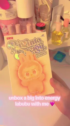 the one I got is so cute! 🥺❤️ #labubu #labubuunboxing #labubuv3 #labububigintoenergy #popmart #blindbox #blindboxopening #fyp @POP MART US 