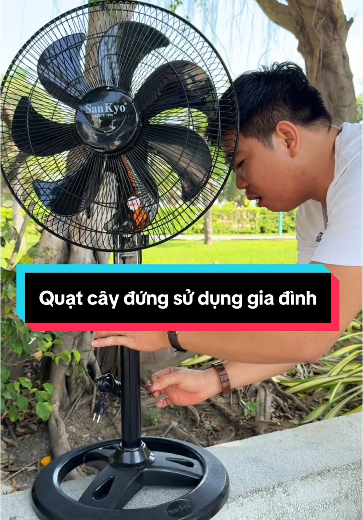 Quạt điện sử dụng gia đình#tranhongstore #quatsankyo #quat #quatlocongnghiep #quatcaydung #quatcaydung