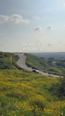 Now this is our kind of to-do list. ☺️ #dillydally 