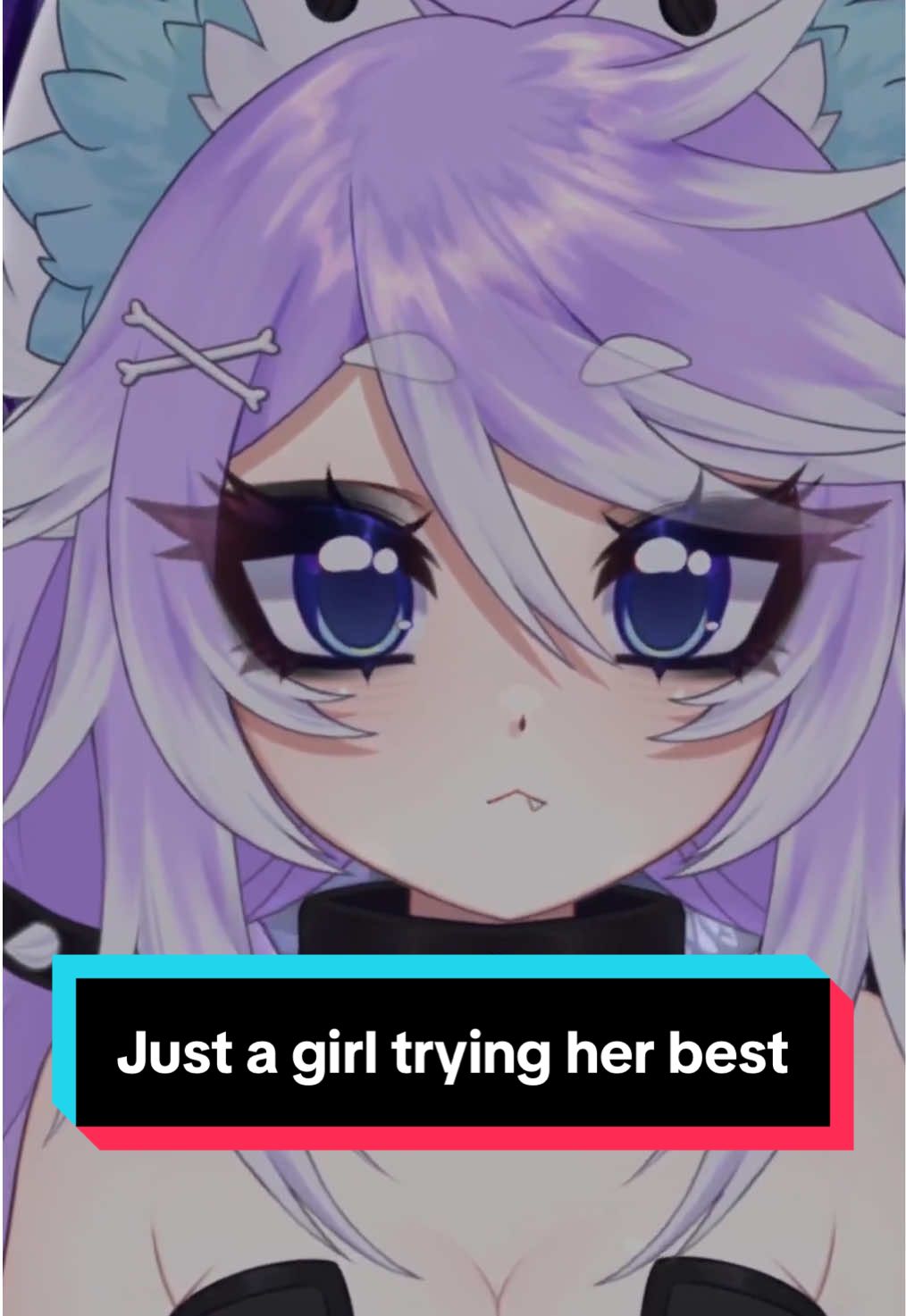 I’m just a girl trying her best ok 😭 #vtuber #skit #hearing 