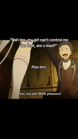 someone free bro pls #rezero #bro #gothgirls #animememe 
