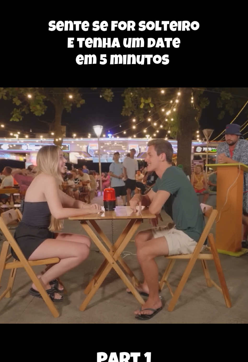 SENTE SE FOR SOLTEIRO E TENHA UM DATE EM 5 MINUTOS 🥰 #estoureobalão #peixinh0 #encontroascegas #nobru #vaiprofycaramba #nobrutv #date 