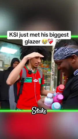 KSI just met his biggest glazer 😭❤️‍🩹 #Ksi #jj #prime #youtube #mrbeast #loganpaul #yt #newyork #ny #nyc #boxing #jj 