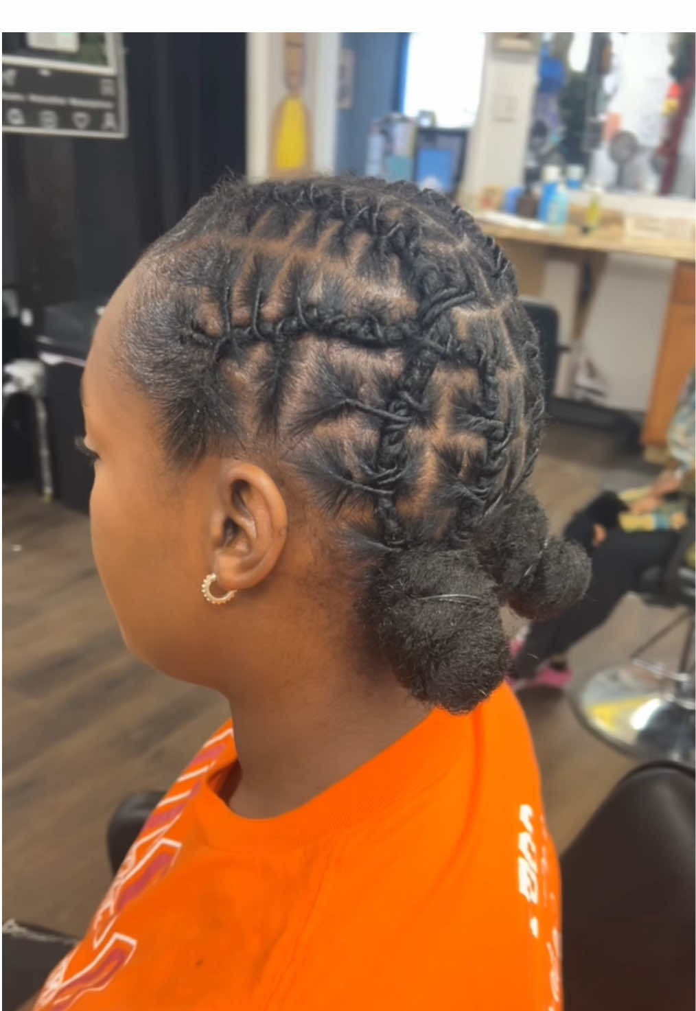I’m loving my loc journey! I got my first style 🫶🏾 shoutout to @Nanesha Greathouse #locstyles #starterlocs #locjourney 