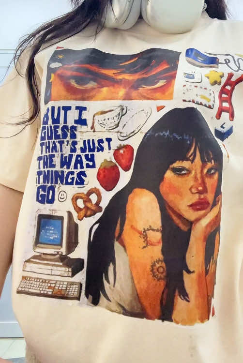 I guess that’s just the way things go!!! #beabadoobee #beabadoobeeedit #beabadoobeeshirt #beatopiaforever #00td #streetwear #thisishowtmorrowmoves #gluesong 