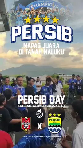 Road To CHAMP1ON 🏆🏆 Juara di tanah Maluku 🩵 #persibday #persib #bobotoh #backtobackjuara