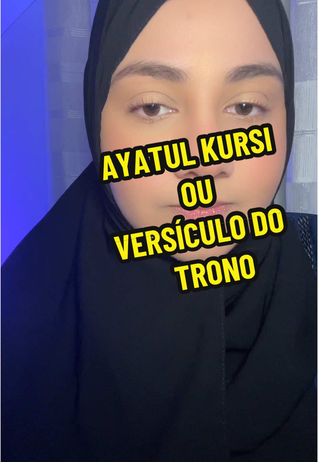 O melhor versículo de todo o Alcorão. Ayatul Kursi. O Profeta Muhammad (saws) disse que ele protege contra o mal — e que ninguém recita algo mais grandioso do que isso. Uma chave de proteção. Um lembrete do poder de Allah (SWT). Não é apenas para decorar… é para viver. ⸻ #AyatulKursi #MelhorVersiculo #Quran #Dawah #IslamEmPortuguês #VersoDoTrono #PoderDeAllah #ProtecaoDivina #FeMusulmana #MuslimTok