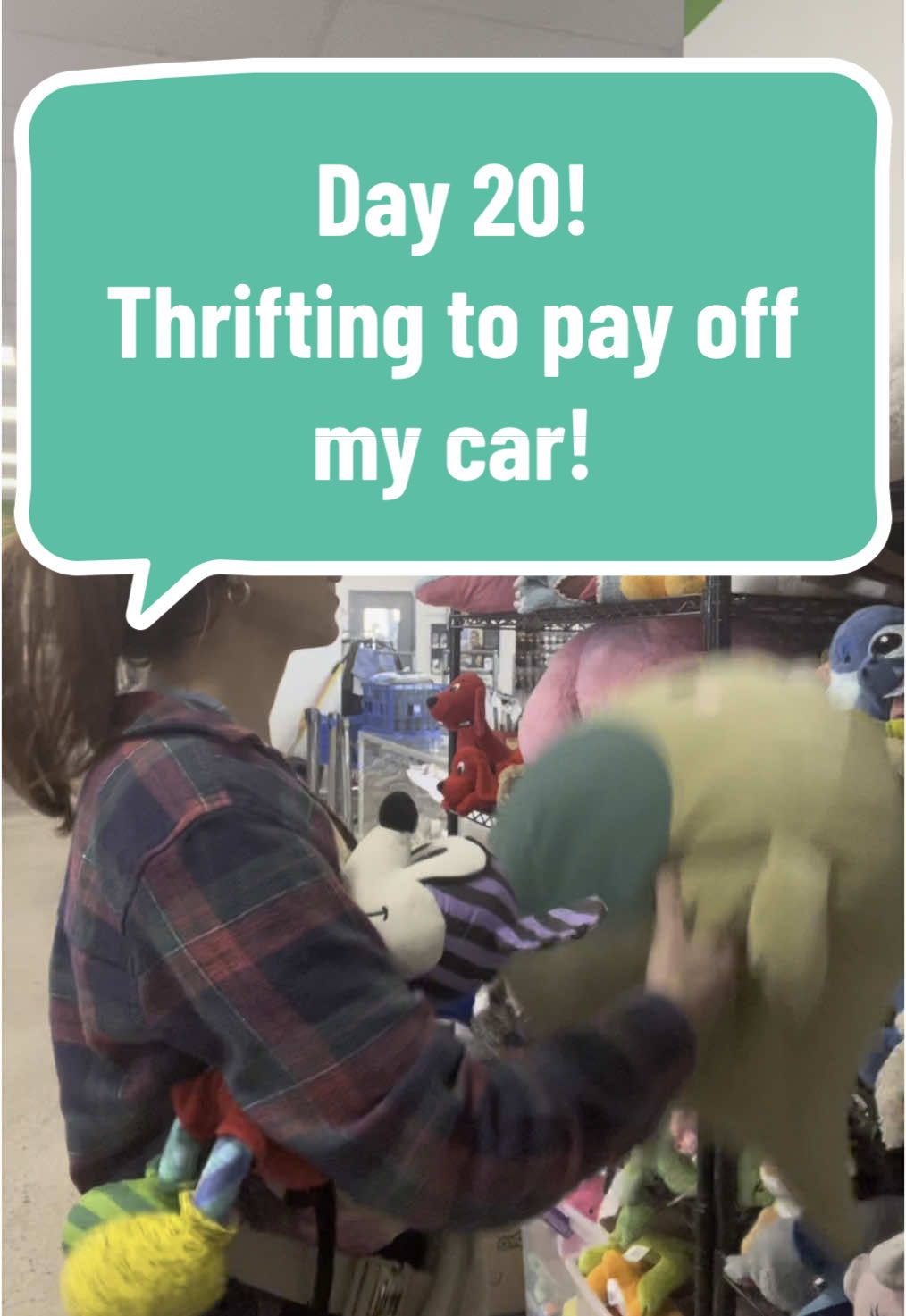 Day 20! #waitforit #debtfree #millenialsoftiktok #payingoffmycar #payingoffdebt #thrifthaul 