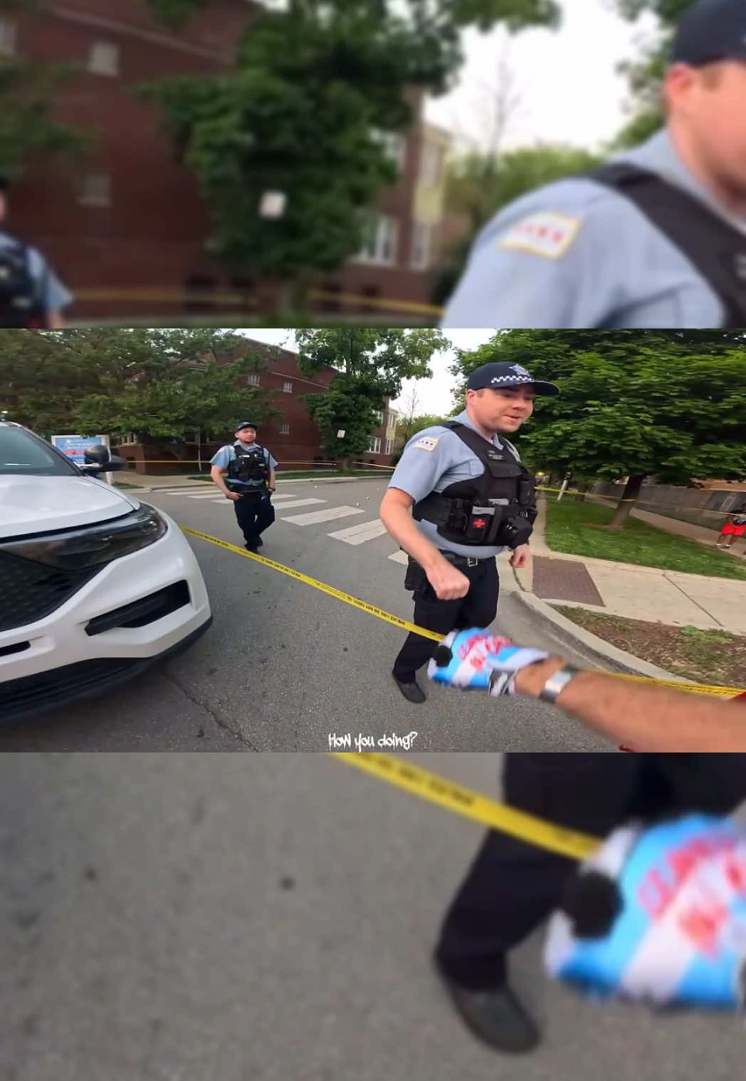 Shooting of 14 year old girl getting processed #Chicago #Ride #shoot 