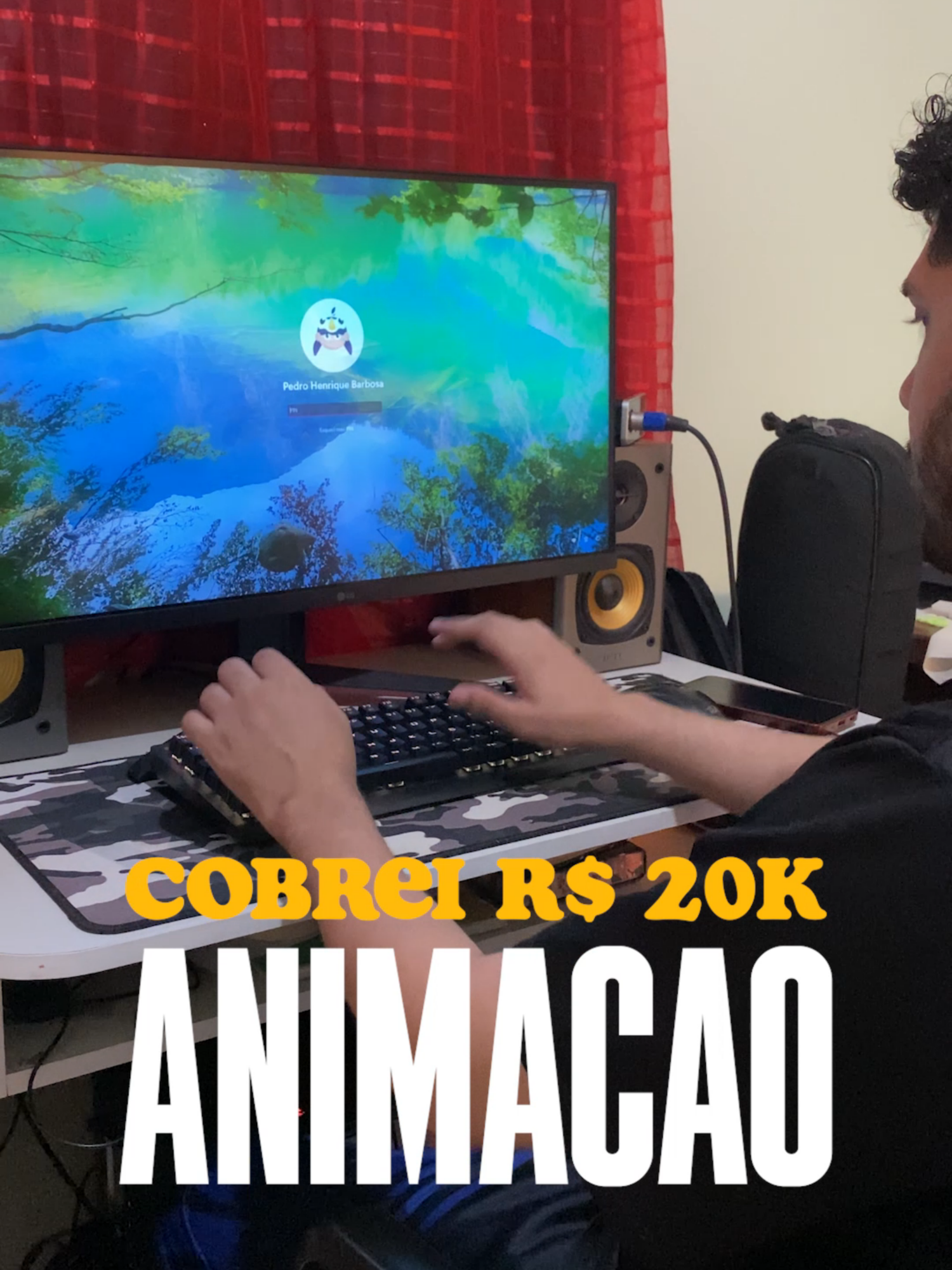 Você pagaria isso em uma animação? 🐧🫰@anotati #alightmotion_edit #aftereffectsedits #vaiprofycaramba #motiongraphic