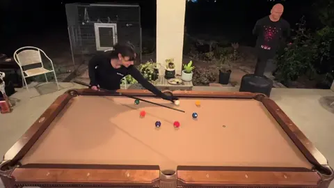 Another super fun drill! You have to stay inside the circle and make the balls in no specific pattern 
