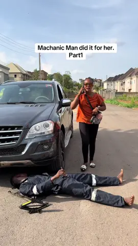 Machanic Man did it for her. Part1