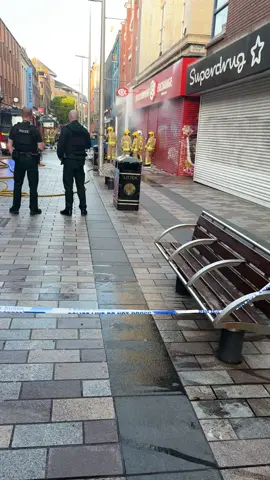 Belfast CEX on fire 🔥 🥲 #belfasttiktok #ireland #belfast #cex #kingsofleon #fyp #viral #citycentre #fire #firefighter #nireland #fypp #fyppp #fypppp #fypo #tiktok #tt #city #belfastcitycentre #cexfire #blaze @👑✨Michelle McV✨👑  -Disclaimer- Please don’t download and re-upload this video, it’s my content and I do not give consent nor permission unless full credits given! 