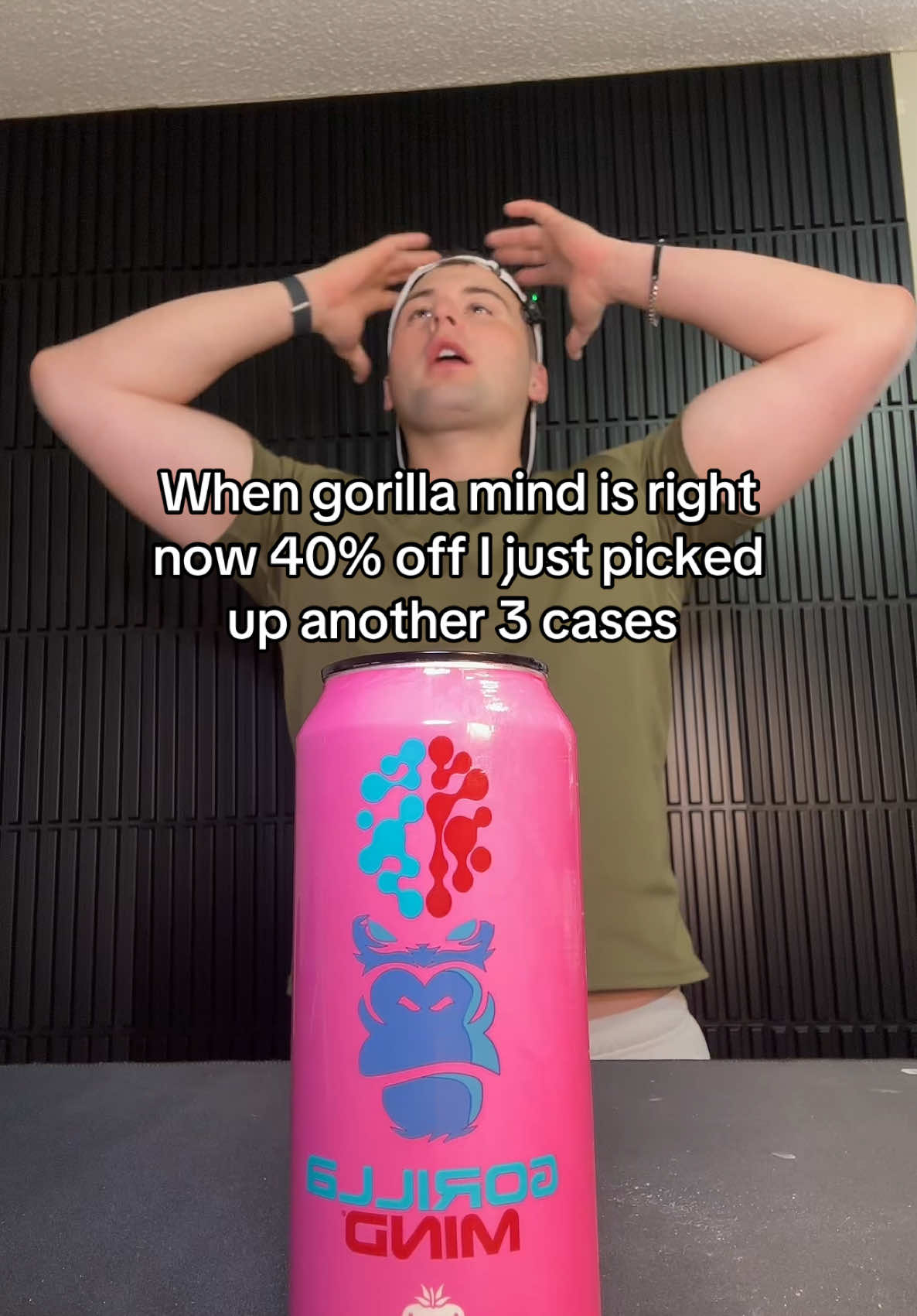 These taste so fricken good too #gorillamind #energydrink #caffiene #energydrinks #tiktokshoprestock #tiktokmademebuyit 
