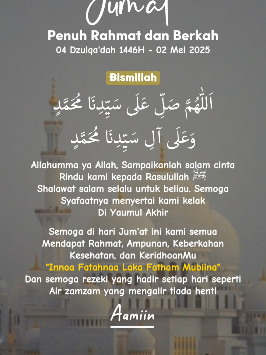 Assalamualaikum? Silahkan dishare lagi, Semoga berkah🤲
