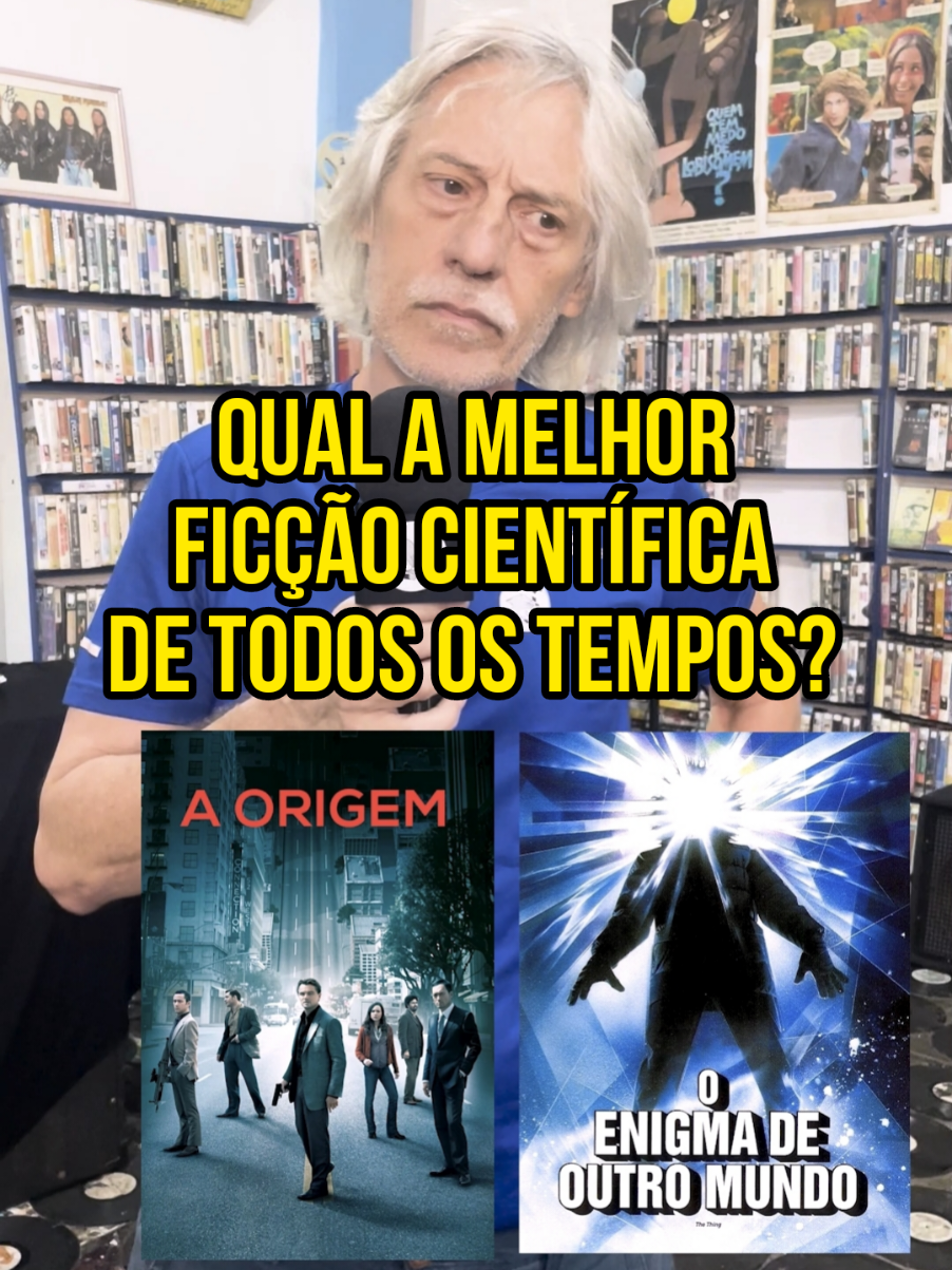 Melhor ficção científica de todos os tempos? #cinema #filmes #scifi #locadora #nostalgia 
