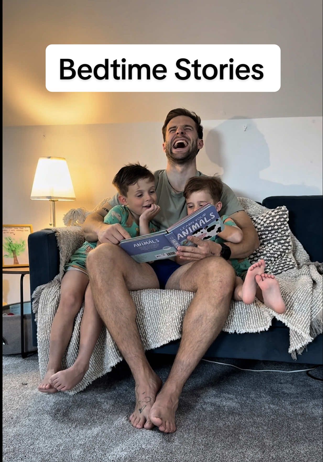 Funny bedtime stories. Need to change the books up 😂 #tik_tok #fyp #singledad #dadsoftiktok #kidstiktok #reading 