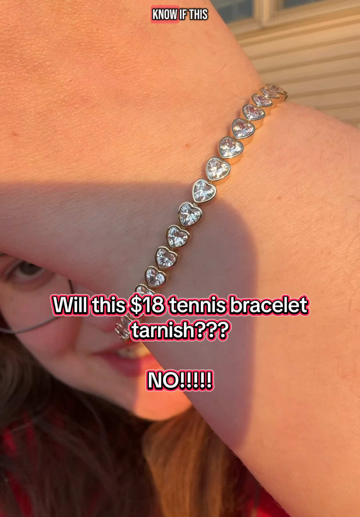 NO GREEN WRISTS HERE!! @PAVOI #pavoi #pavoijewelry #pavoitennisbracelet #tennisbracelet #tennisbracelets #tarnishfreejewelry #tarnishfreejewellery #tarnishfree #goldbracelet 