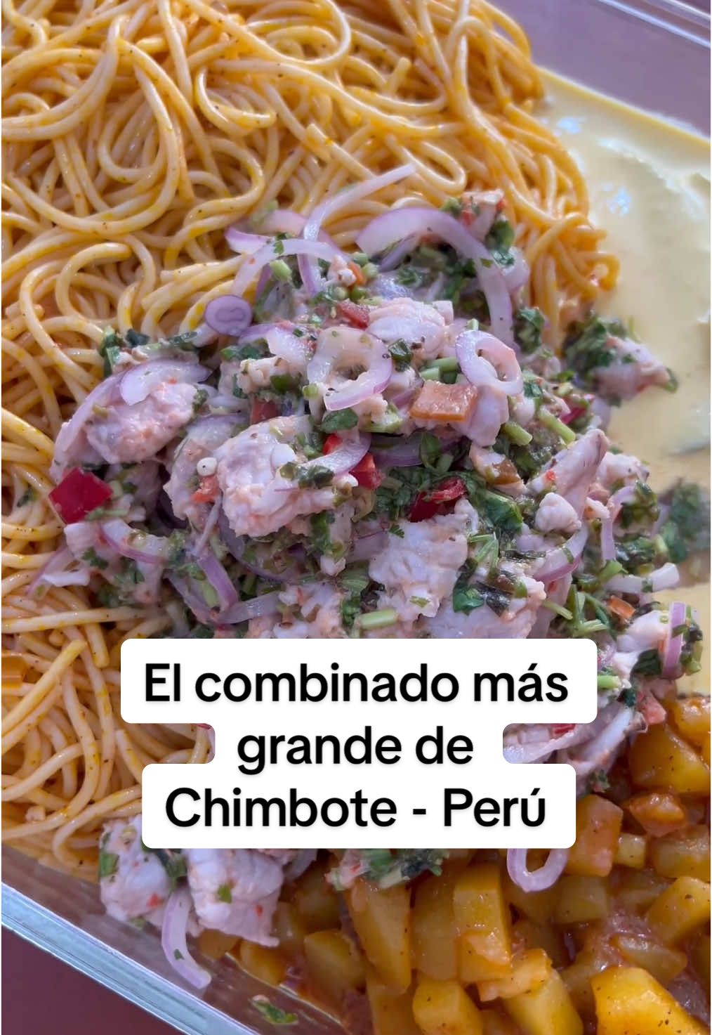 El combinado más grande en Nadia Combinado ubicado en Laderas del Norte - Chimbote  #recomendacionesderestaurantes #recomendacionesgastronomicas #elcombinadomasgrande #elcombinadomasgrandedechimbote 