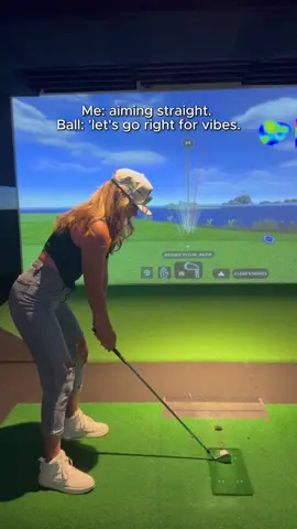 The ball is here for the vibes 😅⛳ #golf #golfer #golfshot