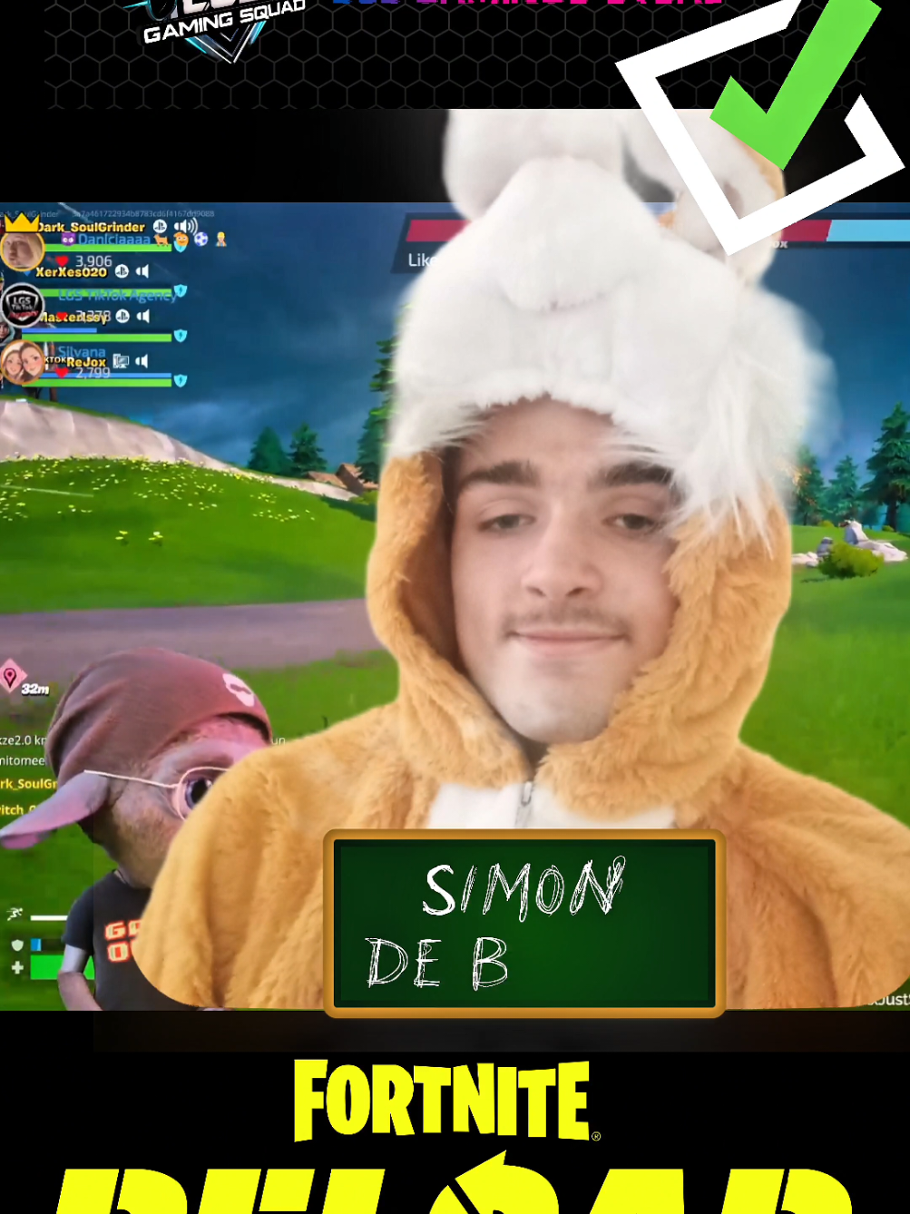 dus tja best lekker die mammoth pistol Simon!! #Fortnite #fortniteclips #reload #gaming #thelittlegoat #lolgamingssquad #fyp 