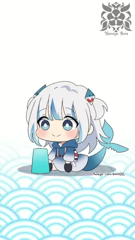When I'm Gone...💙🔱🦈 Best of luck to the best shark girl of HololiveEN! #gawrgura #hololive #holomyth #animated #kawaii #anime #hanayosora