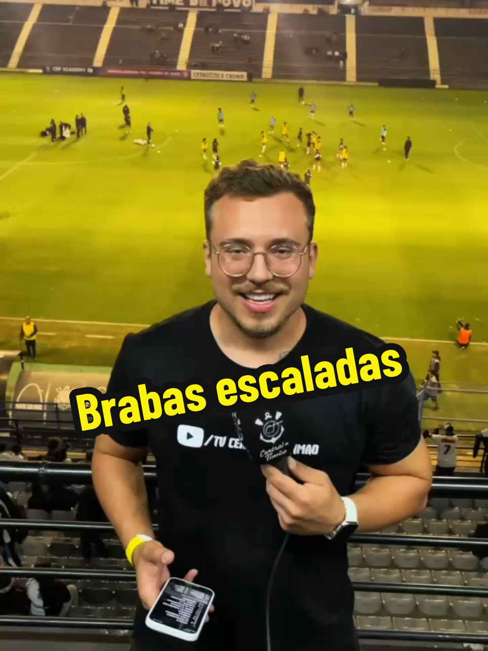 Brabas escaladas!💜🏴🏳 Confira a escalação oficial do Corinthians Feminino. 🎤 Fabrizio Reusing/ Central do Timão  #corinthians #corinthiansfeminino #centraldotimão #vaicorinthians #brabas 
