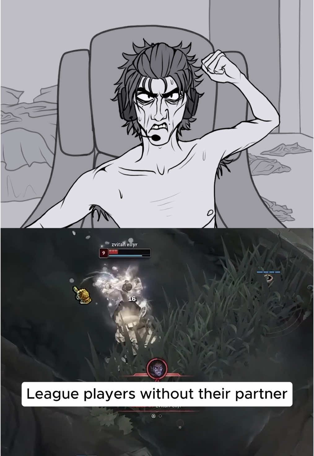 Does the #goonerviktor AU exist on tt, cause unfortunately I’m bringing him here. #jayvik #arcane #viktor #jayce #jayvikedit #gamerviktor #animation 