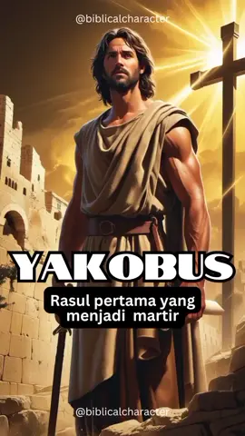 Yakobus, Rasul pertama yang menjadi martir #biblecharacters #yakobus #james #tokohalkitab #biblestudy #biblestudytime #biblestory #biblestories #yesus #jesuschrist #muridyesus #rasul 