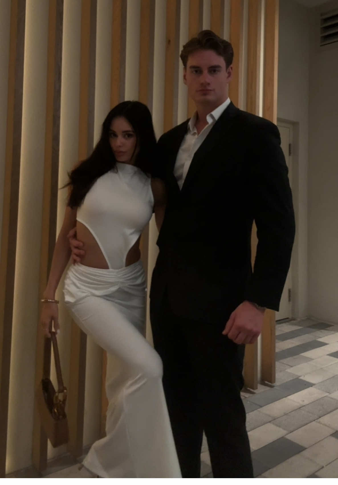 We went on a date. 🙃 #lovelanguage #pda #datenight #datenightoutfit #fitcheck #couplestiktok #couplefitcheck #handplacement #boyfriend #girlfriend #physicaltouch 