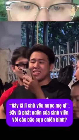 2 sinh viên chửi cựu chiến binh