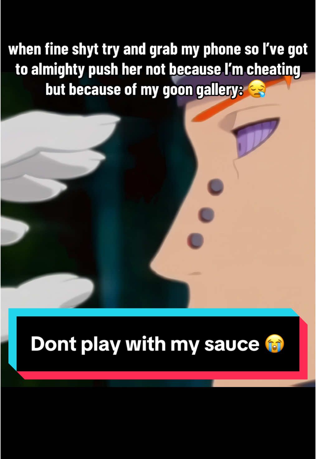 W artist: #trending #viral #virał #relatable #fypシ #naruto #narutoshippuden #pain #orchimaru #meme #anime #blowthisup #zyxcba 