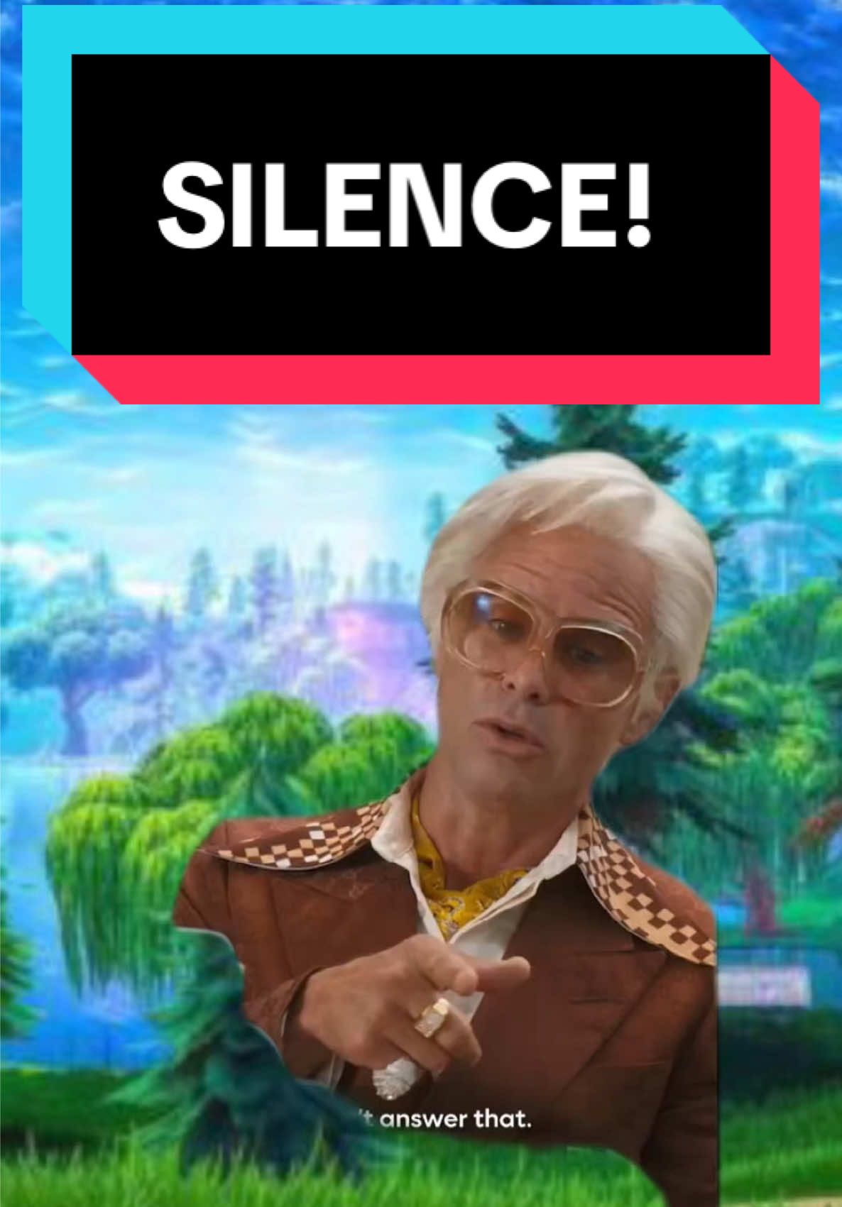Silence, we’re trying to play Fortnite! 🎮 #fortnitememe #fyp #fortnite 