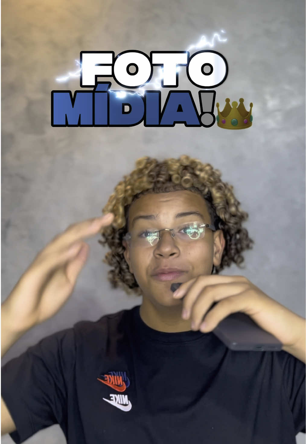 COMO TIRAR FOTO MIDIA!👑😇 #cabelo #cacheado #luzesnocabelo #fyp #viral 