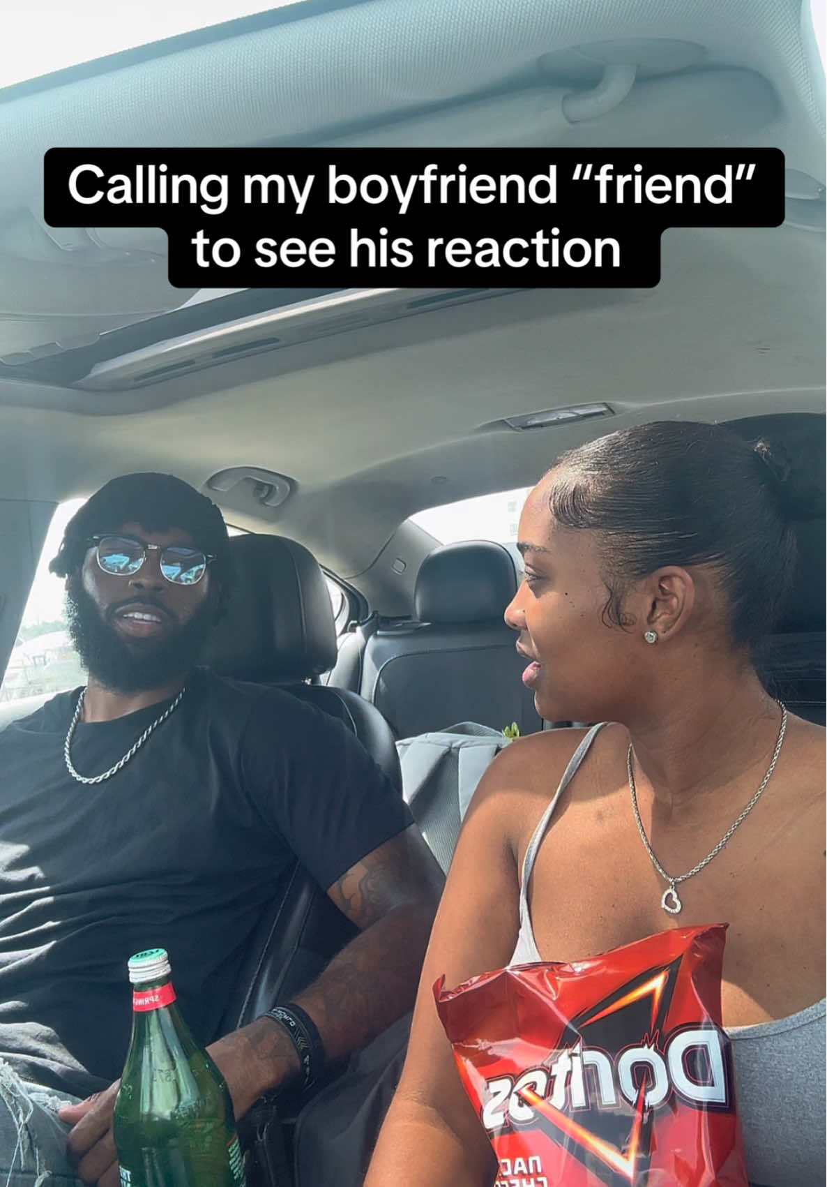 He wasn’t having it😂 @Officialjeronngrant_ @Dollphace Ro #fyp #foryoupage #cutecouple #roandj 