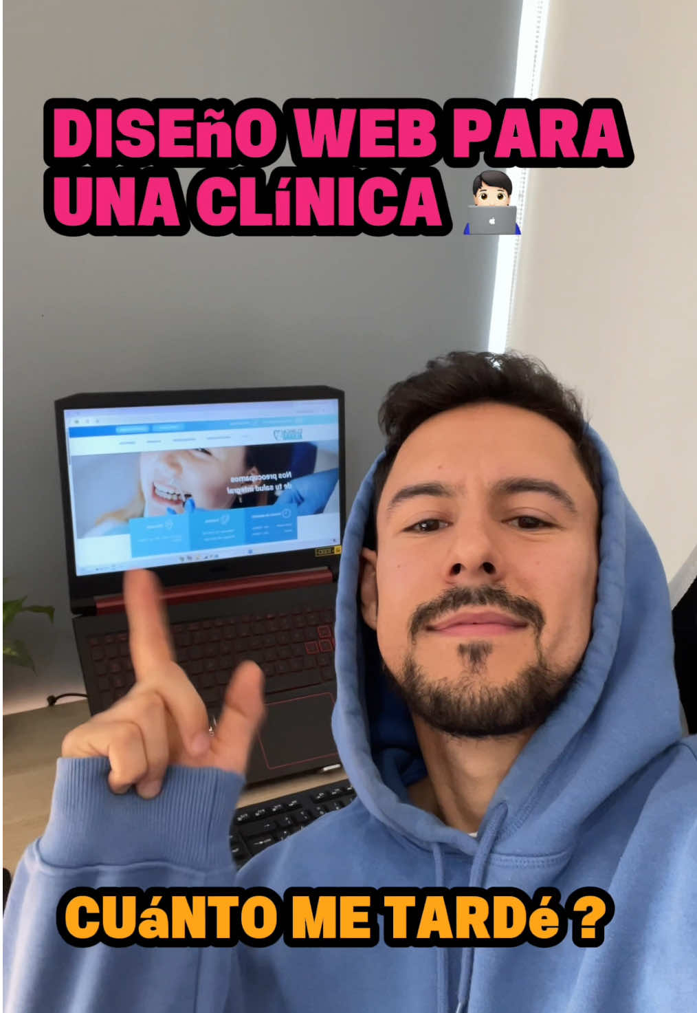 En esta web para una clínica probamos con reserva de horas online y quedó muy bien 🧑🏻‍💻 #trabajoremoto #diseñoweb #wordpress 
