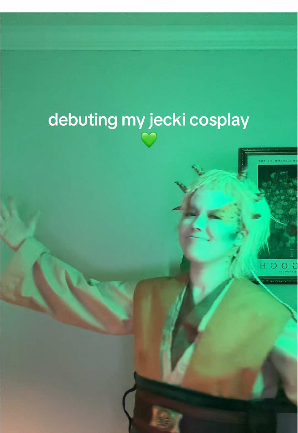 i won best makeup at a convention this weekend #fyp #starwars #lightsaber #starwarscosplay #starwarsfan #jeckilon #theacolyte #jedi #disney @Star Wars 