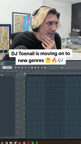 potential but he ragequit and didn't finish the beat 😭 #xqc #djtoenail #flstudio #beats #beatmaker #producer #breakcore #music #learning #fyp 