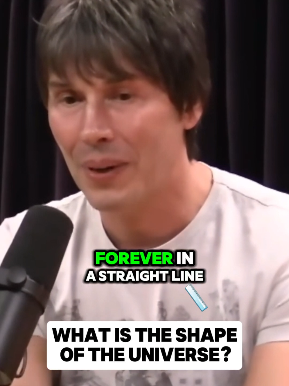 What Is The Shape Of The Universe? This video features an AI-generated voice for storytelling and educational purposes. It is not the real Brian Cox  #tiktok #briancox #universe #mindblown #shape #viralvideos 