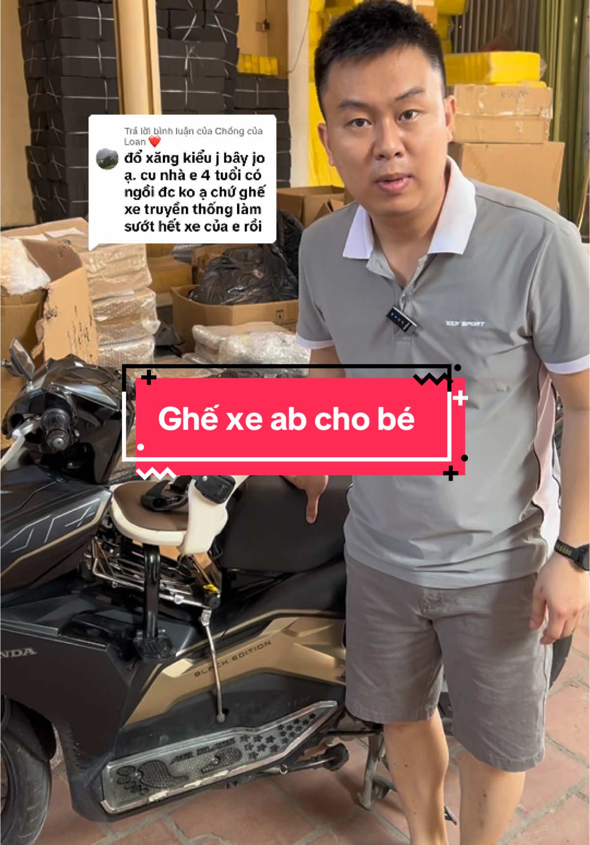 Trả lời @Chồng của Loan ❤️  mẫu ghế xe ab tiện lợi 😍