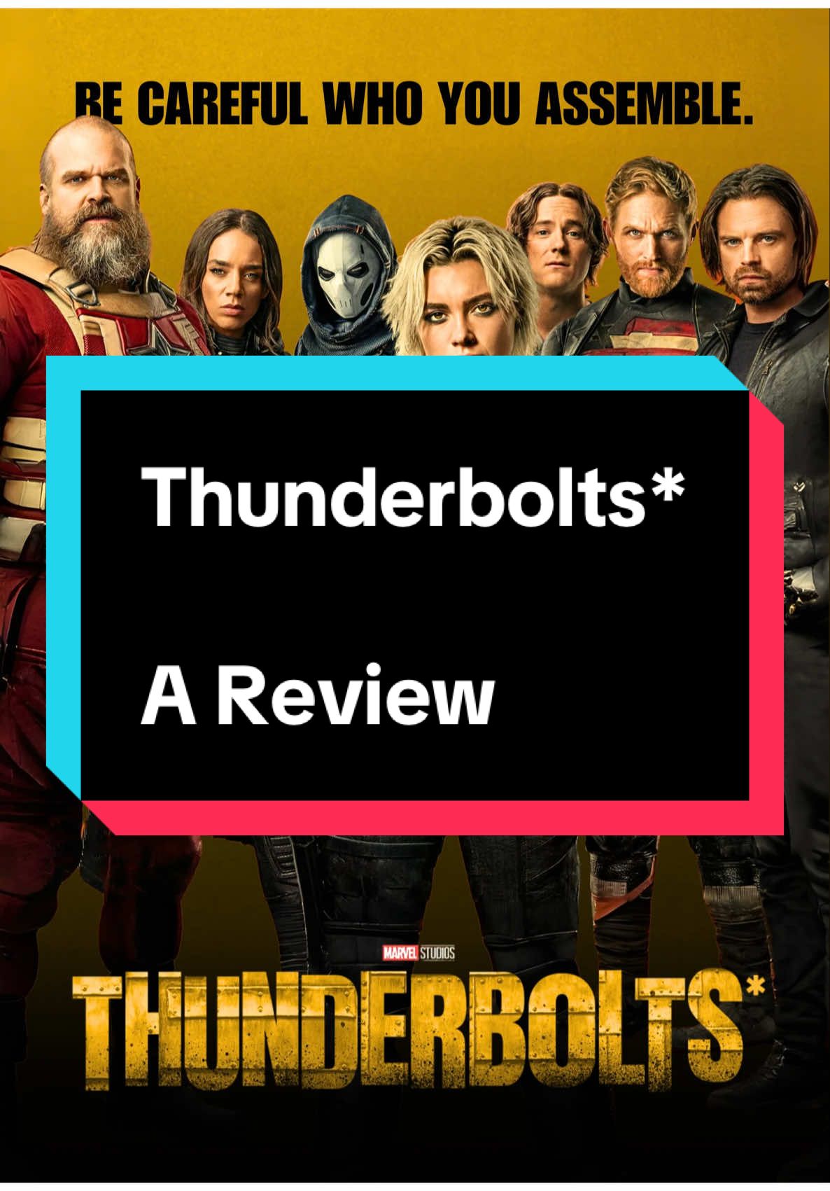 #greenscreen #Thunderbolts is different, but a good different. It felt like group therapy. #marvel 