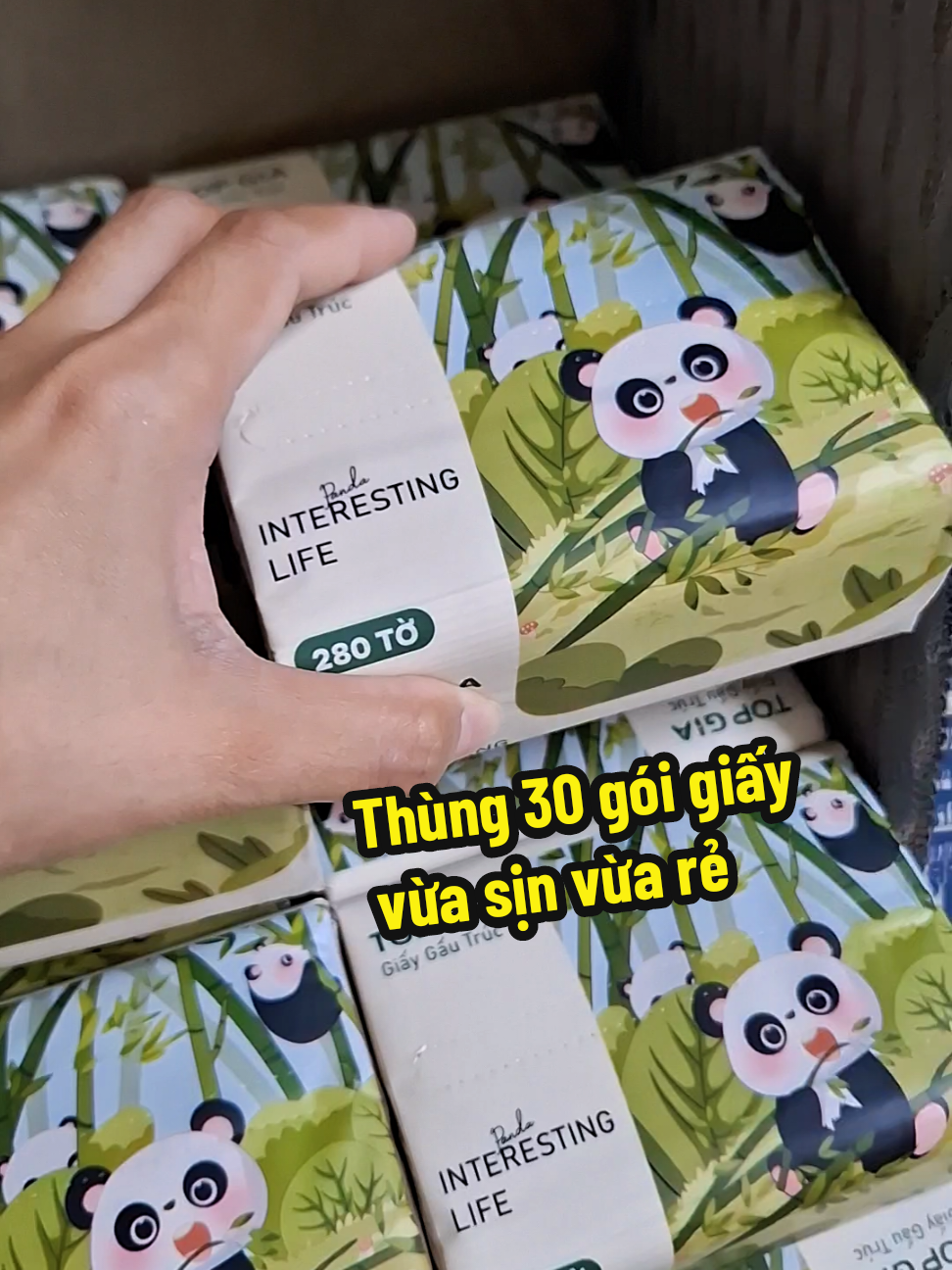 thùng 30 gói giấy Topgia 99k #giaygautruc #giayangautruc #giaytopgia #giayantopgia #tinmet53riviu 