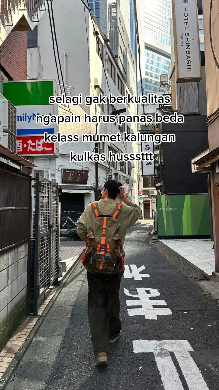 Di antara banyaknya manusia yang beradu kemewahan, jadilah seseorang yang sederhana tapi kemaki beda kelas😋#tokushima36🇯🇵#tkljepang🇲🇨🇯🇵